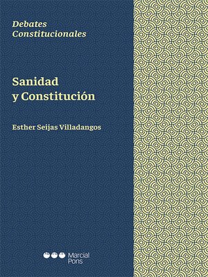 cover image of Sanidad y Constitución